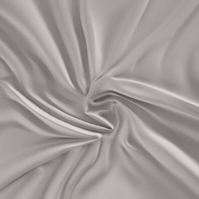 Kvalitex szatén lepedő rugalmas szalaggal világosszürke , 160 x 200 cm