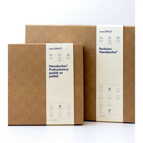 nanoSPACE® Bettwäsche für Allergiker Nanobaumwolle® natur, 140 x 200 cm, 70 x 90 cm