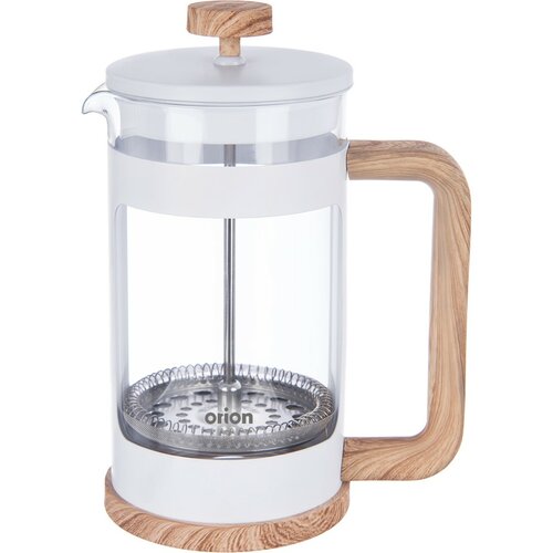 Orion Steklena kanka/french press Whiteline 0,65 l