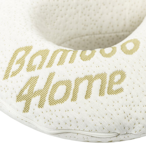 Perniţă pentru călătorii din spumă cu  memorie 4Home Bamboo, 32 x 20 cm