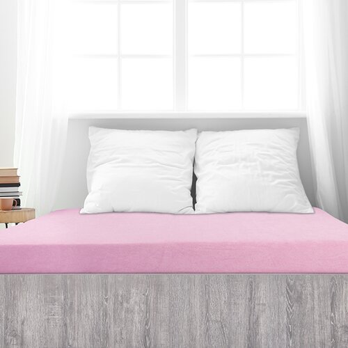 4Home Frottee-Bettlaken Ideal Rosa, 70 x 140 cm