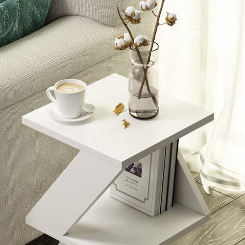 Beistelltisch Albeni White