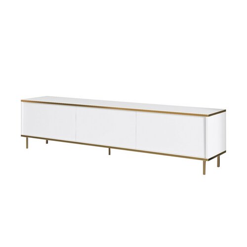 Imaj White and Gold TV-asztal