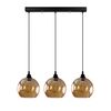 Lampa wisząca Horizont Gold - 022, złoty-czarny