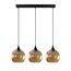 Lampa wisząca Horizont Gold - 022, złoto-czarna