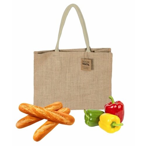 Jutetasche Natural Strong, 40 x 32 x 18 cm