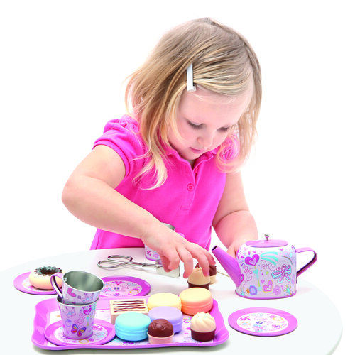 Bino Дитячий чайний набір і підставка із  солодощами