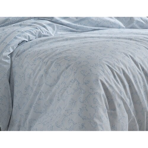 BedTex Bombažno posteljnino Ivy modra, 220 x 200cm, 2x 70 x 90 cm