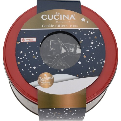 La Cucina karácsonyi süteménykiszúró, 15 db