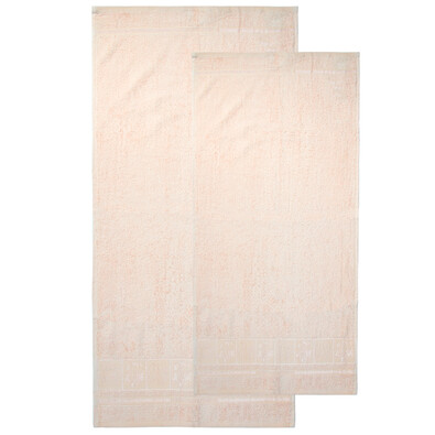 4home sada Bamboo Premium osuška a uterák krémová, 70 x 140 cm, 50 x 100 cm