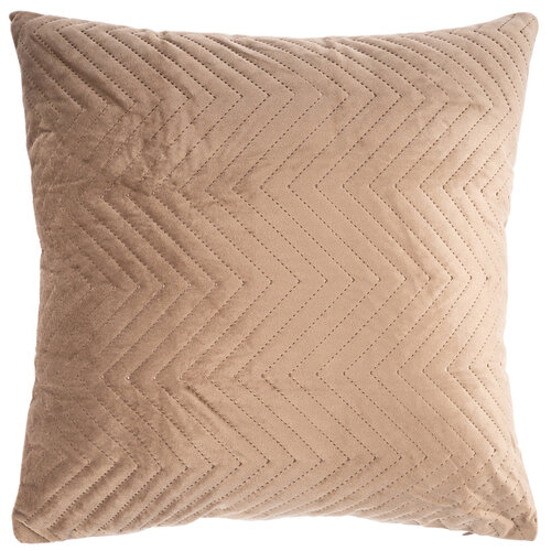 Наволочка Zigzag коричневий, 45 x 45 см