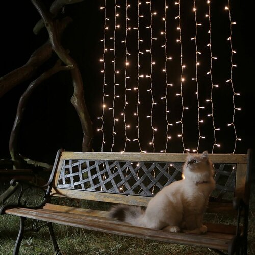 DecoKing Karácsonyi fényfüzér kiegészítő, melegfehér, 200 LED