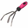 Sixtol Ročni kultivator GARDEN PINK ONE, nerjavečejeklo, 28 cm