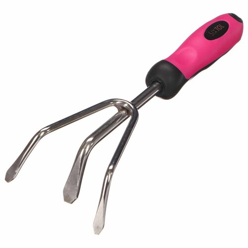 Sixtol Ročni kultivator GARDEN PINK ONE, nerjavečejeklo, 28 cm
