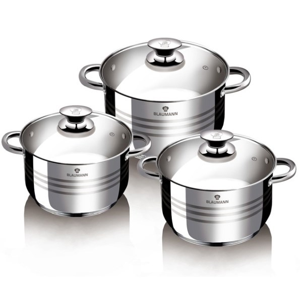 Blaumann 6dílná sada nádobí Gourmet Line