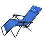 Scaun de camping înclinabil Cattara Livorno,albastru