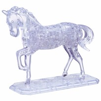 HCM Kinzel 3D Кришталевий пазл Кінь, 100 деталей