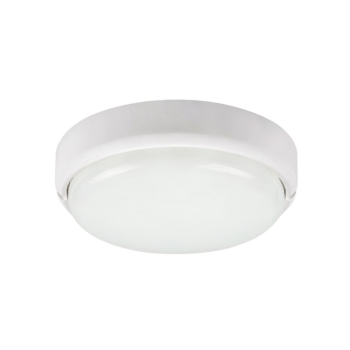 Fotografie Rabalux 7406 venkovní/koupelnové nástěnné/stropní LED svítidlo Hort, bílá