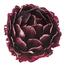 Decorațiune floare suspendată bordo, 8 cm