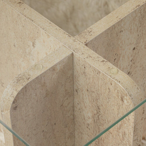 Stolik konferencyjny Flavio Travertine