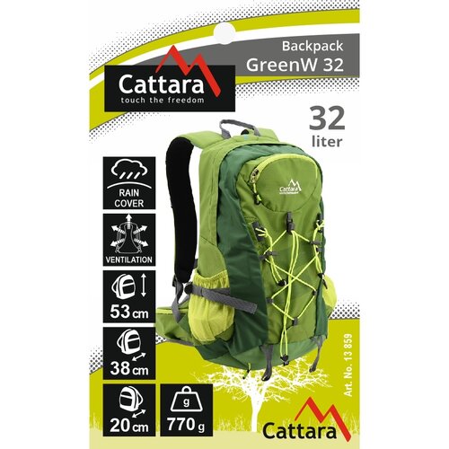 Cattara Rucksack GrünW, 32 l