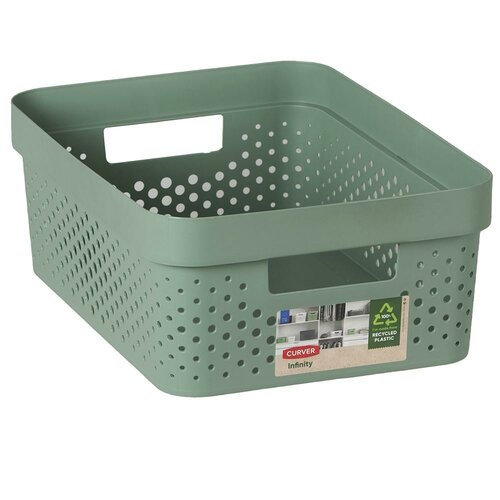 Curver Коробка для зберігання 11 л, зелена