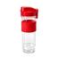 Concept Náhradní lahev ke smoothie SM3382 s víkem, červená, 570 ml
