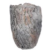 Betonový obal na kvetináč Stone sivá, 16 x 22 cm