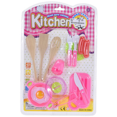 Detský hrací set Food and kitchen Spoon, 14 ks