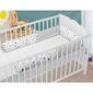 Bellatex Crib Mantle cilindru Stele gri, 240 cm
