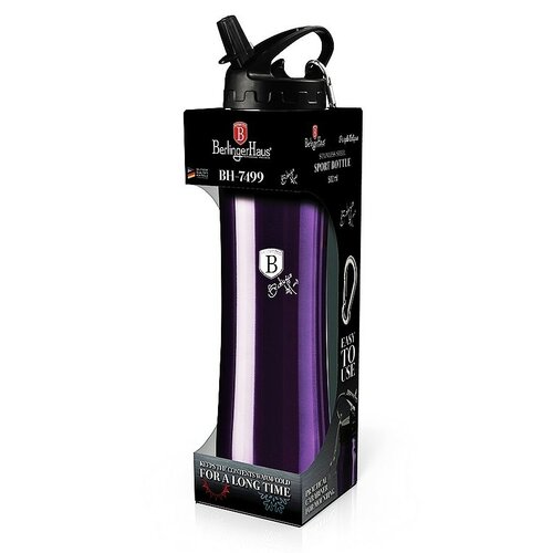 Berlinger Haus Lahev sportovní Purple Metallic Line, 0,5 l