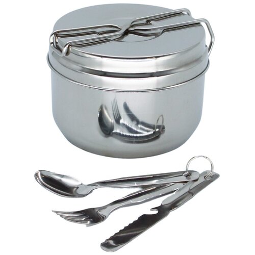 Gamelă  cu tacâm HOME ELEMENTS (6 piese)