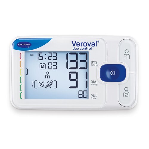 Hartmann Veroval Ciśnieniomierz Duo Control Connect, opakowanie prezentowe