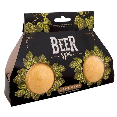 Bohemia Gifts Set šumivih bomb za kopel Beer Spa