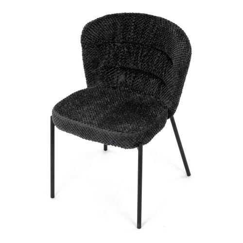 Esszimmerstuhl-Set Bouclé CT-W1077 GREY2, 4 Stück
