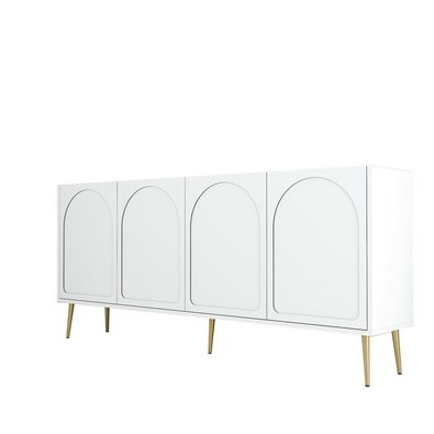 Schrank Lyon White and Gold