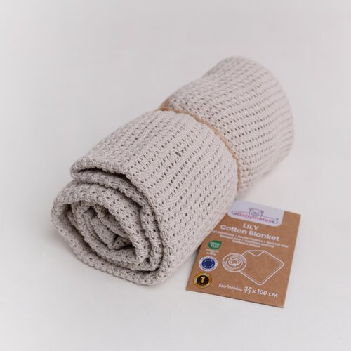 Detská deka Babymatex Lili Cream, 75 x 100 cm