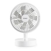 DOMO DO8151 stolní USB aku ventilátor s oscilací