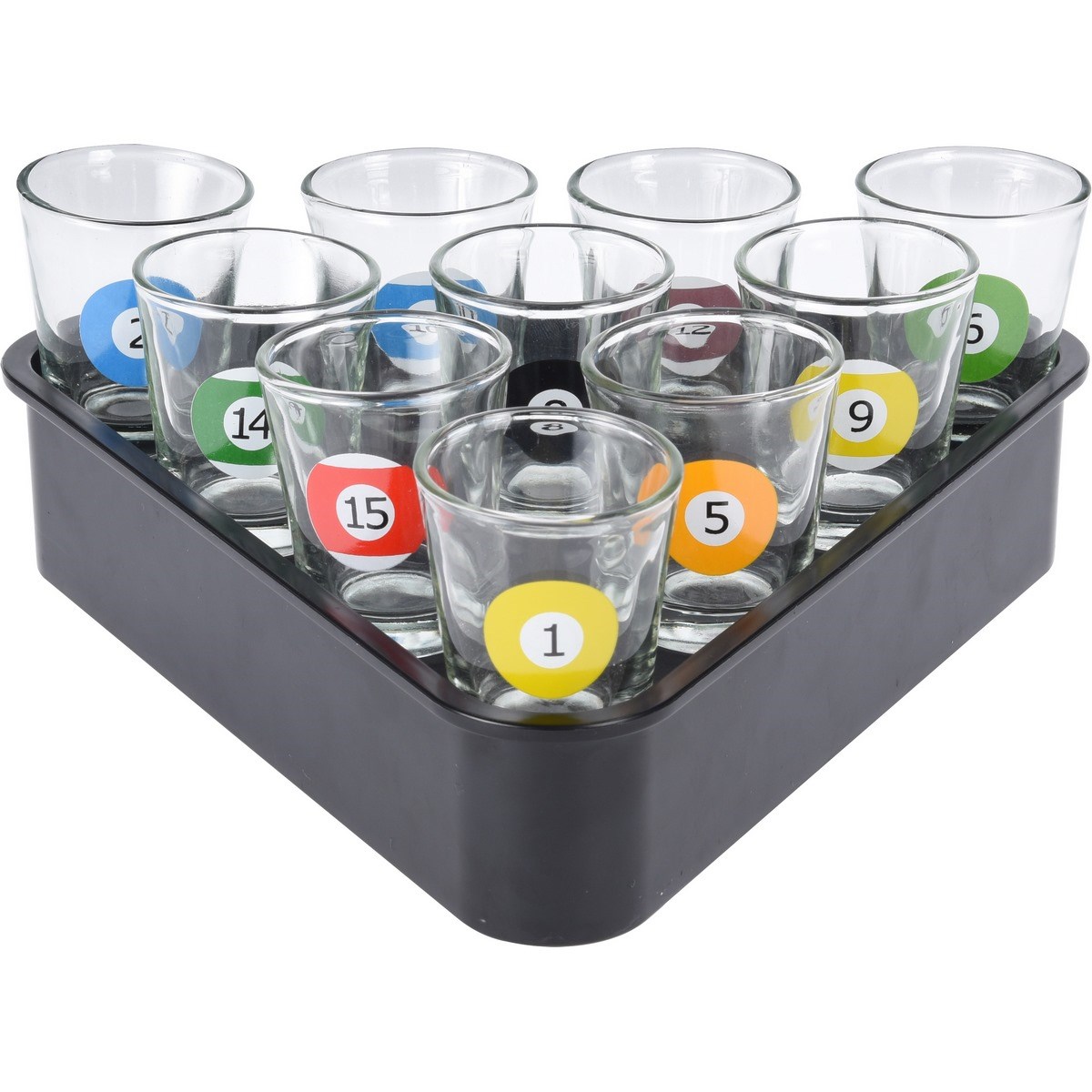 Biliardové poldecáky, 10 ks