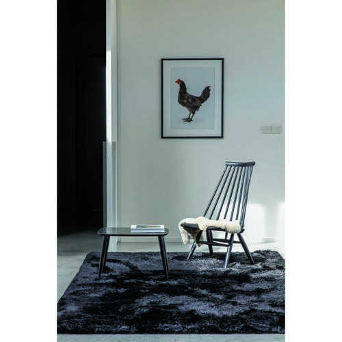 Ligne Pure darabszőnyeg Reflect Adore fekete, 140 x 200 cm