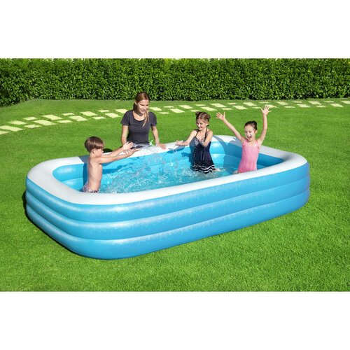 Bestway Nafukovací bazén rodinný obdĺžnikový, 305 x 183 x 56 cm