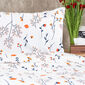 Lenjerie de pat 4Home Floret, din bumbac alb, 140 x 220 cm, 70 x 90 cm