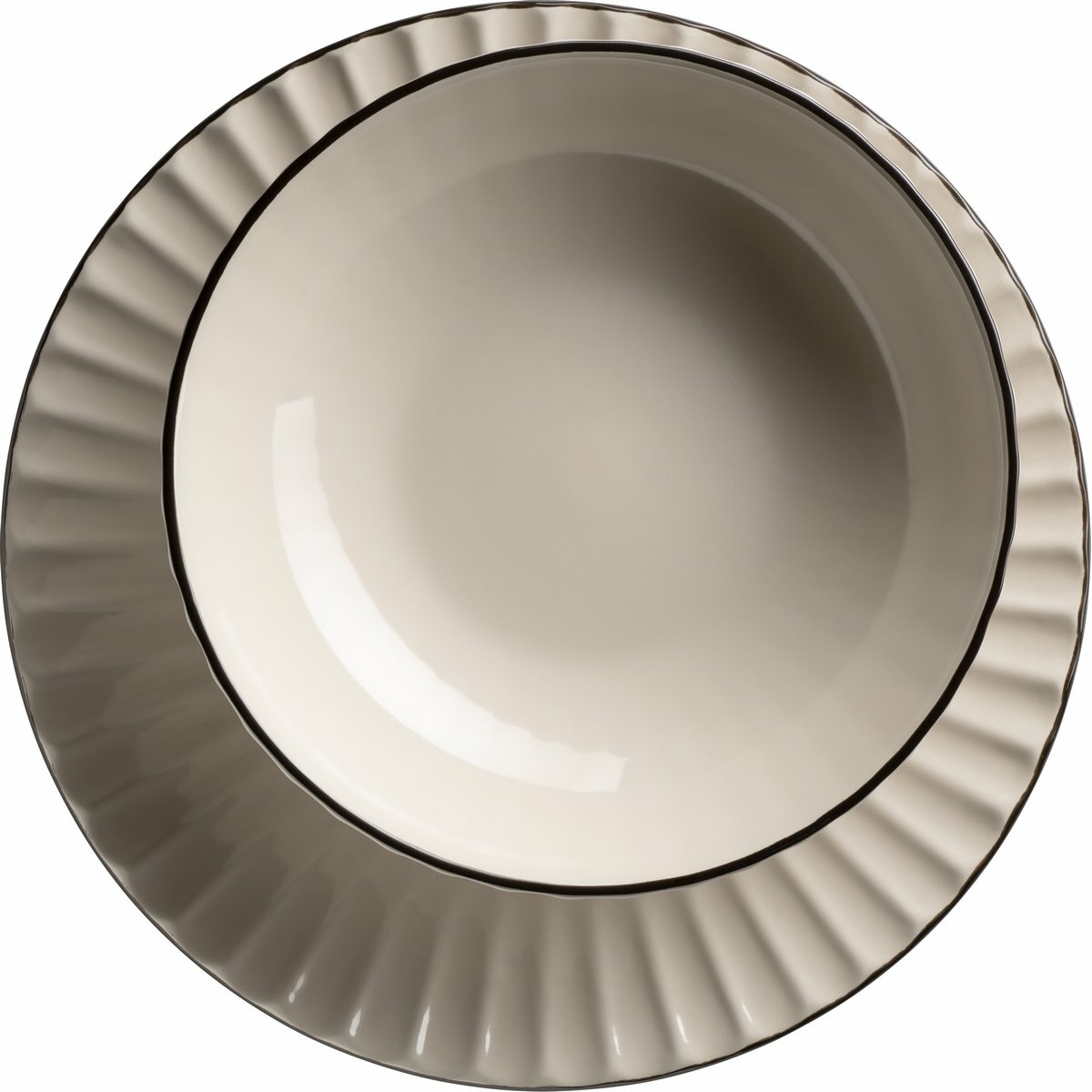 M&auml;ser Sada mělk&yacute;ch a hlubok&yacute;ch tal&iacute;řů 8 ks OSITA &ndash; kr&eacute;mov&aacute;