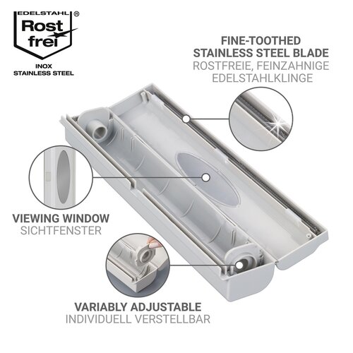 Dispozitiv tăiere folie alimentară Wenko Perfect-Cutter