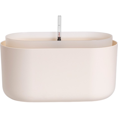 Plastia Selbstbewässerungskasten Tolita Beige, 31 x 16 cm