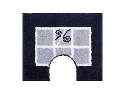 WC předložka Grund MERIDA modrá, 60 x 50 cm