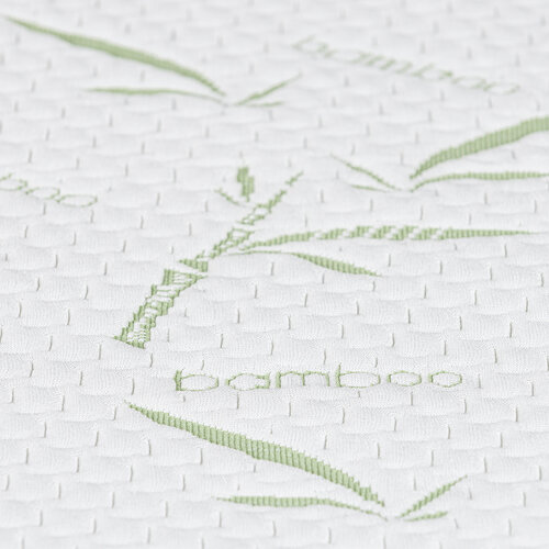 4Home Bamboo Undurchlässiger Matratzenschoner mit Gummi, 200 x 200 cm