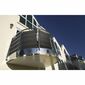 Benco Rattanowa osłona balkonowa ciemny brąz, wys. 90 cm