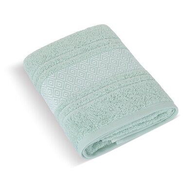 Bellatex Handtuch Mosaik mint , 50 x 100 cm