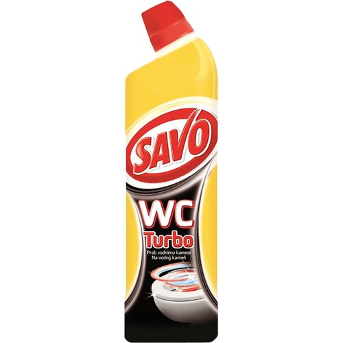 Obrázok Savo WC Turbo gel tekutý čistič na vodní kámen 750 ml